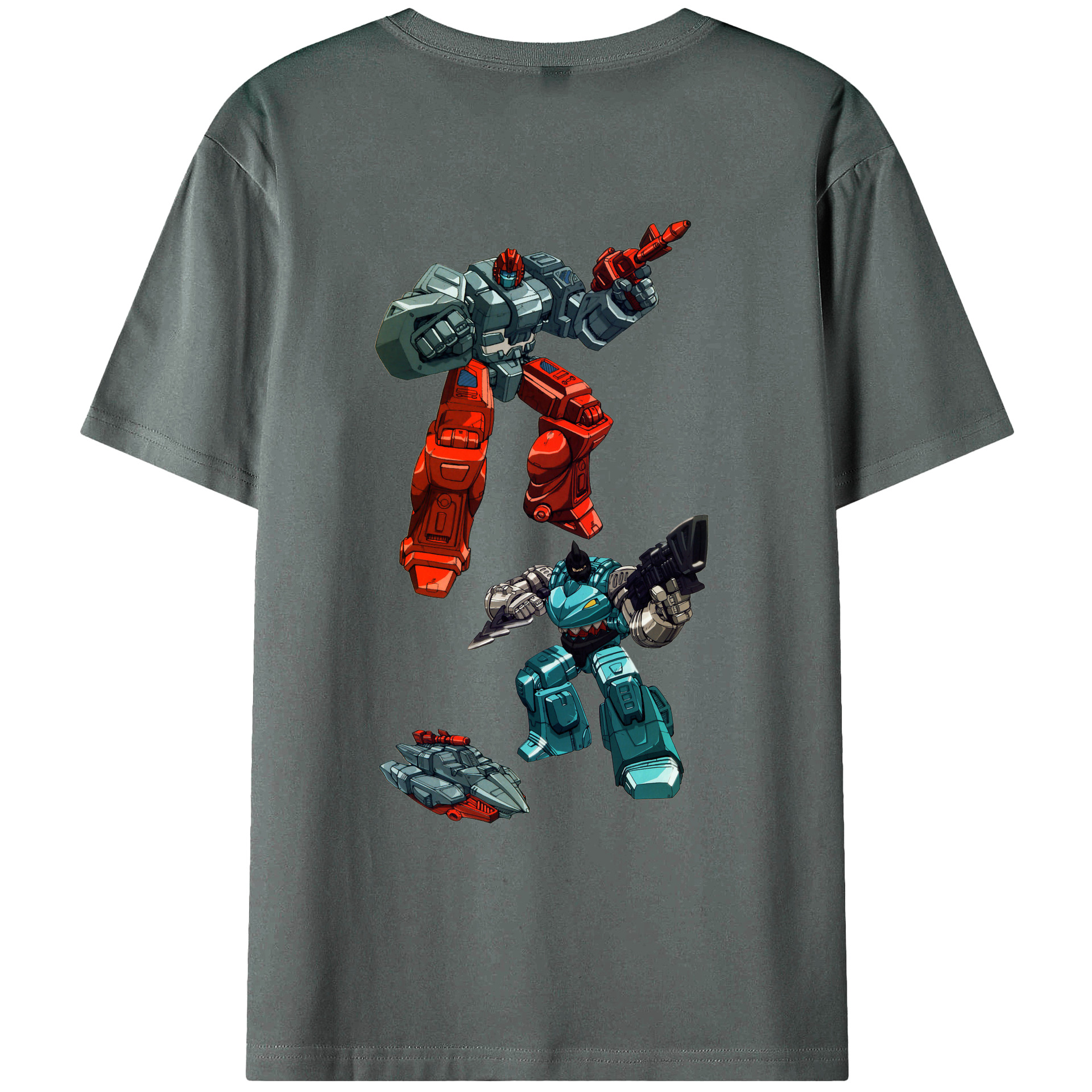 （画像用）  綿100％ メンズ半袖Tシャツ（バックプリント） 通気性